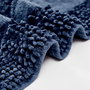 Mijölnir Juego de alfombrillas de baño de algodón 100% Azul oscuro